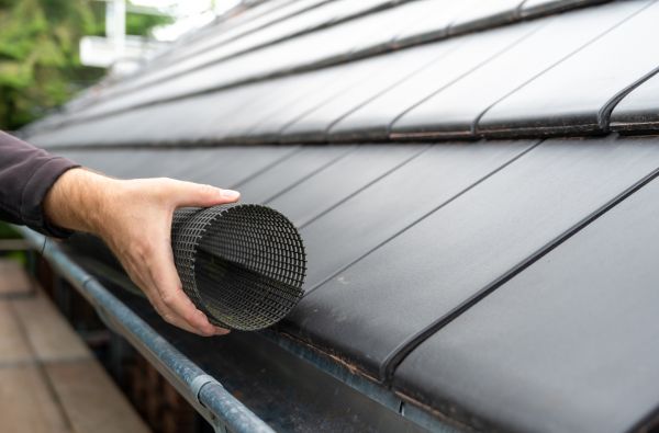 Gutter Mesh Installation in Suwanee