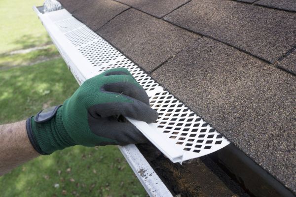 Gutter Filter Installation in Suwanee